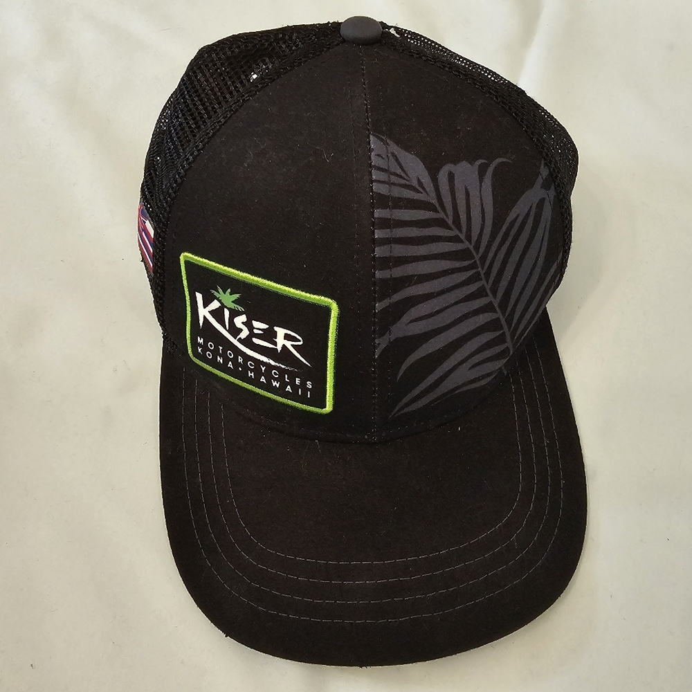 Vintage Kiser Motorcycles Kona Hawaii Trucker Hat